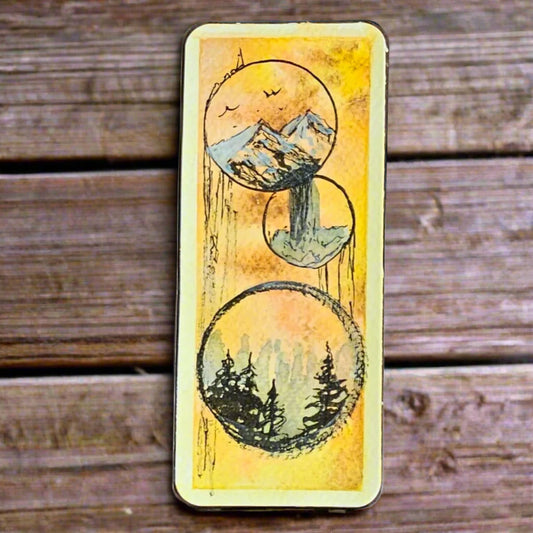Original Art, Landscape Bookmark
