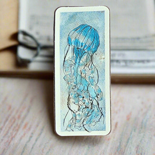 Original Art, Jellyfish Bookmark